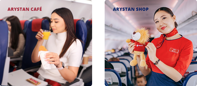 Meal and onboard services